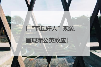 “商丘好人”现象呈现蒲公英效应