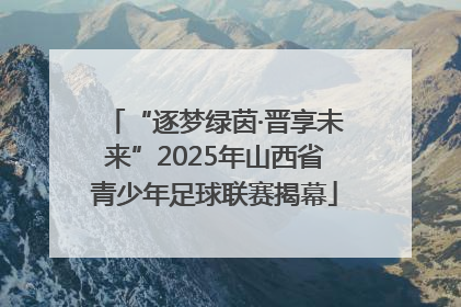 “逐梦绿茵·晋享未来”2025年山西省青少年足球联赛揭幕
