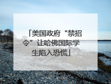 美国政府“禁招令”让哈佛国际学生陷入恐慌