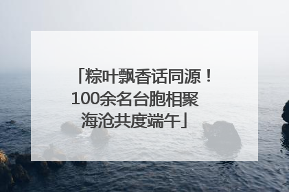 粽叶飘香话同源！100余名台胞相聚海沧共度端午