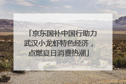 京东国补中国行助力武汉小龙虾特色经济，点燃夏日消费热潮