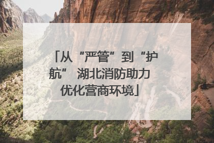 从“严管”到“护航” 湖北消防助力优化营商环境