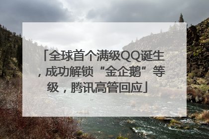 全球首个满级QQ诞生，成功解锁“金企鹅”等级，腾讯高管回应