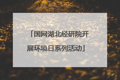 国网湖北经研院开展环境日系列活动