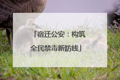 宿迁公安：构筑全民禁毒新防线