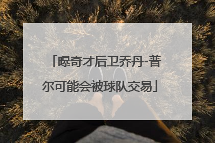 曝奇才后卫乔丹-普尔可能会被球队交易