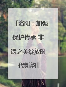 洛阳：加强保护传承 非遗之美绽放时代新韵