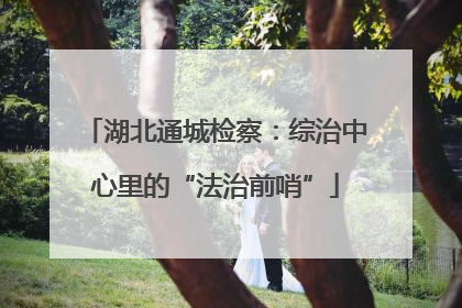 湖北通城检察：综治中心里的“法治前哨”