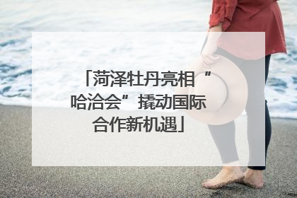 菏泽牡丹亮相“哈洽会”撬动国际合作新机遇