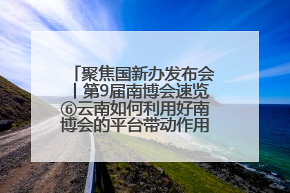 聚焦国新办发布会丨第9届南博会速览⑥云南如何利用好南博会的平台带动作用，深化与南亚国家的交流与合作？