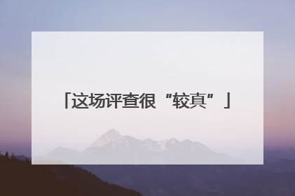 这场评查很“较真”