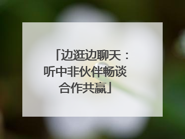 边逛边聊天：听中非伙伴畅谈合作共赢