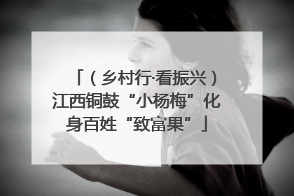 （乡村行·看振兴）江西铜鼓“小杨梅”化身百姓“致富果”